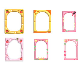 膨胀风可爱边框