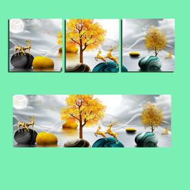 一鹿有你装饰画