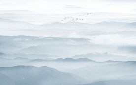 意境水墨山水画