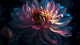 唯美绽放的花朵