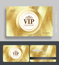 金色会员卡
