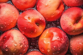 高清桃子背景图