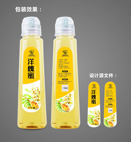 蜂蜜标贴包装 