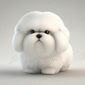 白色马尔济斯犬