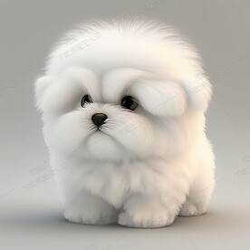 白色马尔济斯犬