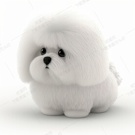 白色马尔济斯犬