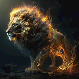 火烧狮子