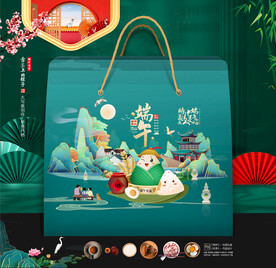 端午国潮包装礼盒设计