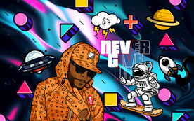 潮流主题嘻哈背景设计