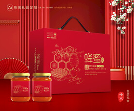 蜂蜜包装 百花蜂蜜礼盒