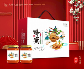 蜂蜜包装 百花蜂蜜礼盒
