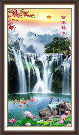 流水生财 富水长流