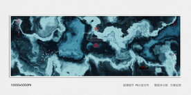 高端水墨肌理装饰画