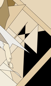 抽象几何装饰画