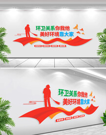 爱护环境文化墙