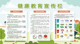 夏季健康教育宣传栏