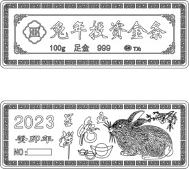 兔年投资金条图