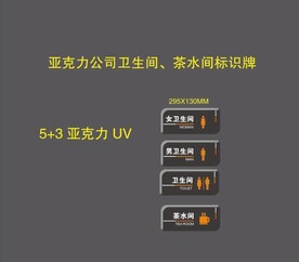 卫生间茶水间门牌