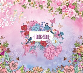  手绘插画花 花卉 玫瑰花