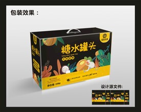 水果罐头包装