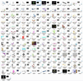 墙体彩绘花纹3d模型