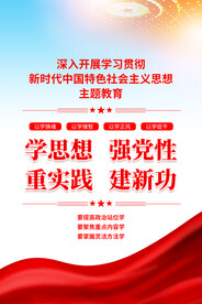 新时代中国特色社会主义思想主题