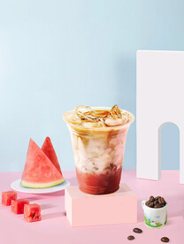 西瓜拿铁