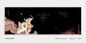 抽象禅意水墨肌理