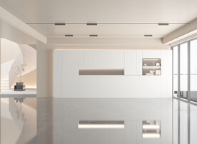 现代客厅背景墙