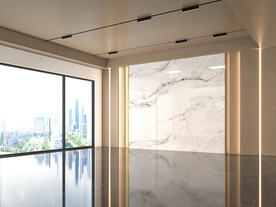 现代极简 轻奢客厅 空场景