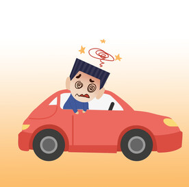 晕车呕吐头晕坐车不舒服插图