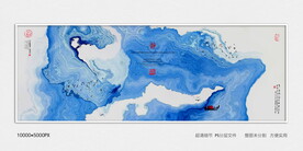 茶室水墨装饰画