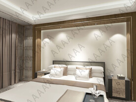 轻奢卧室背景墙