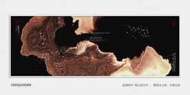 黑金水墨装饰画
