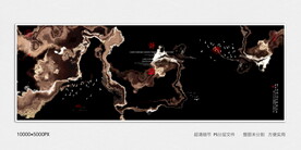 中国风玄关意境装饰画