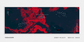 中式复古水墨画