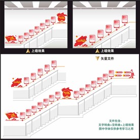 党光辉的历程文化墙