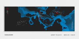 中国风玄关意境装饰画