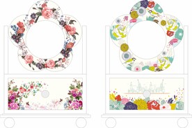 小清新花 手绘插花