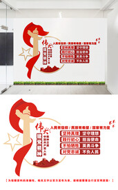 建党精神文化墙