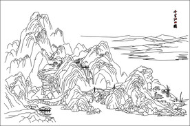 千里江山图山水