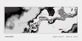 水墨电视背景墙