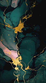 绿色水墨抽象背景