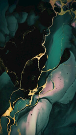 墨绿色水墨抽象底纹