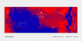 水墨电视背景墙