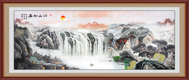 国画山水画
