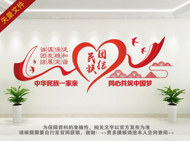 民族团结文化墙