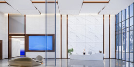 办公大堂效果图