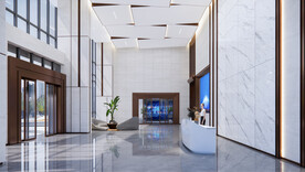 办公大堂效果图