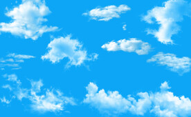 蓝天白云